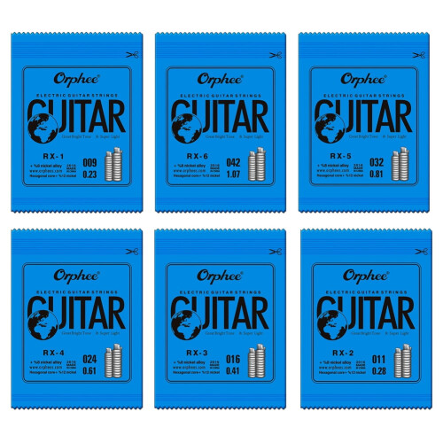 GLFSIL Orphee Electric Guitar String Super Light 009 2