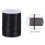 Polyester Satin Rattail Cord 2mm Black 295ft 7