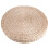 Outdoor pouf light-yellow natural straw circular 4