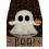 Pink Halloween table runner with ghost and pumpkin print 8