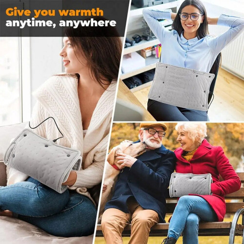 Heated Hand Muff USB Electric Warmer 1 Pair 1