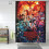 Stranger Things shower curtain set 66x72 in polyester 7