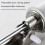 Door Closer Silent Pneumatic Hydraulic Buffer Silver 3