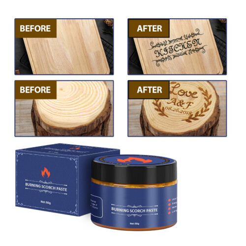 Milue heat-activated wood craft gel paste 100g 1
