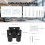 Wall Mounted Mop Broom Holder Set 4 Pieces 5