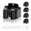 Wall Mounted Mop Broom Holder Set 4 Pieces 7
