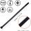 Velcro Cable Ties 200 x 3.6 mm Pack of 100 4