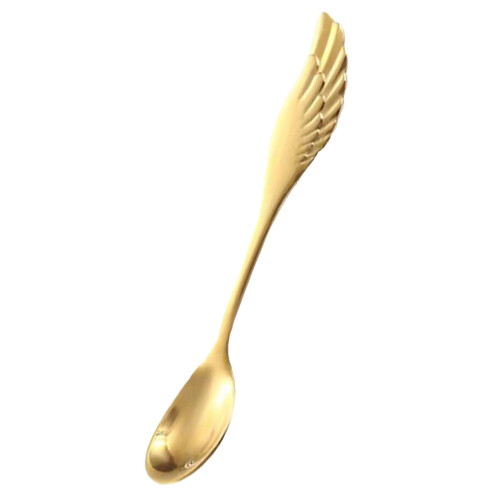 Angel Wing Spoon Fork Set Elegant Streamlined Design 3pcs 1