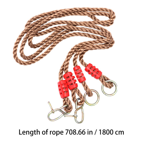 Outdoor tree swing rope 1.8m adjustable 1