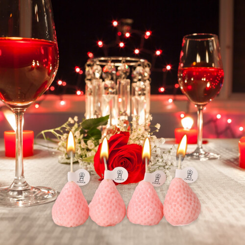 Strawberry Scented Soy Candle Aromatherapy 1 Pack 1