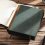 A5 blue leather diary notebook 320 pages 5