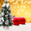 Manfitter mini Christmas tree with clear lights 15.75 inch 6