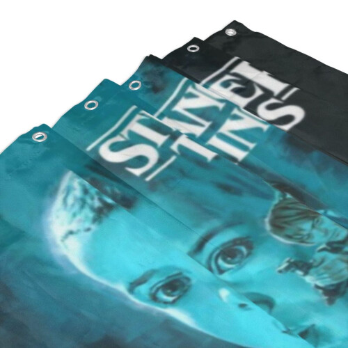 Stranger Things Shower Curtain 66x72in with Hooks 2
