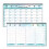 Gardenne A6 Monthly Calendar Refill 2024 82 Sheets 4