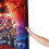 Stranger Things shower curtain 66x72 in with hooks 2