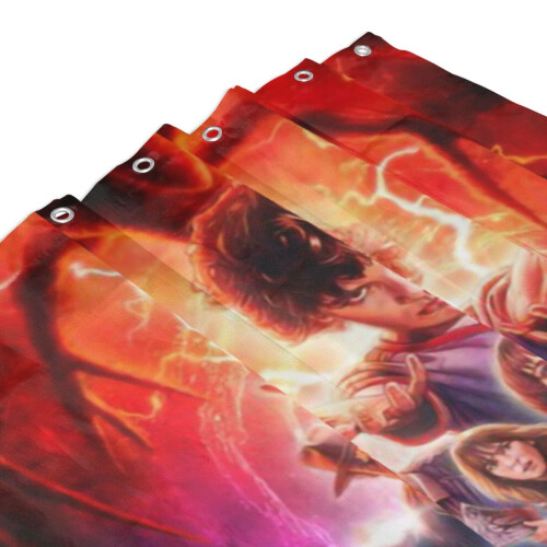 Stranger Things shower curtain 66x72 in with hooks 2