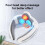 MERILER Neck Massager with 4 Heads and 6 Modes 4