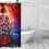 Stranger Things shower curtain 66x72 in with hooks 6