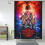 Stranger Things shower curtain 66x72 in with hooks 7