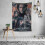 Jon Snow tapestry wall hanging for bedroom decor 80x60 8