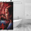 Stranger Things shower curtain 66x72 in with hooks 6