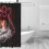 Stranger Things shower curtain set 66x72 in polyester 6