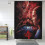 Stranger Things shower curtain 66x72 in with hooks 7