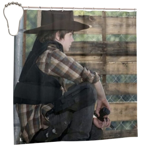The Walking Dead shower curtain polyester 72x72 inches 1