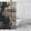 The Walking Dead shower curtain polyester 72x72 inches 3