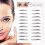 Eyebrow Stickers European Style Water Transfer 12 Sheets 2