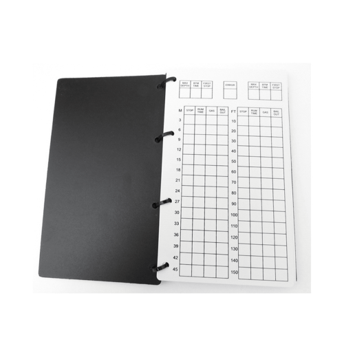 Diving Notebook Waterproof Scuba Snorkeling Book with 1