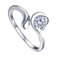 Constellations Ring Silver Plated Adjustable Size