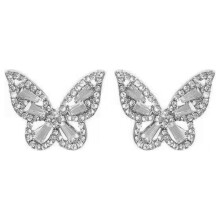 Butterfly ear studs for women 1 pair