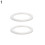Silicone Sealing Ring Spacer for Moka Pot 2 pcs 8