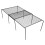 Meijiashe kitchen storage rack cabinet 1 unit 3