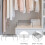 Meijiashe kitchen storage rack cabinet 1 unit 4