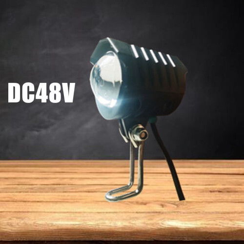 Electric Bicycle LED Headlight Waterproof 24-80V 2