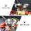 Stainless Steel Potato Masher with Garlic Press Function 7