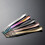 Stainless Steel Fruit Forks Square Tip 2 pcs 2