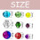 Crystal Glass Beads 1300 PCS 2