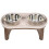 Ymiko elevated dog feeder with double stainless steel bowls 6