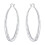 Γυναικεία κομψά μεγάλα στρογγυλά σκουλαρίκια σε σχήμα κύκλου σε σχήμα ρετρό, 1