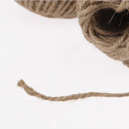 Jute Twine Natural 55M per Roll 3 Rolls 1