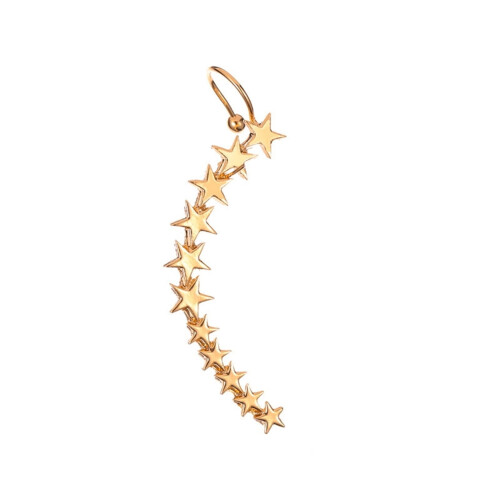 Star Ear Cuff Anti-Allergic Lightweight 1 Pc