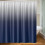 Grey Purple Gradient Polyester Shower Curtain 180x180cm 4