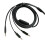 Portable headphone cable for Beyerdynamic MMX300 black 6