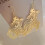 Chinese-style goldfish dangle earrings with hook 4