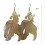 Chinese-style goldfish dangle earrings with hook 6