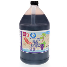 Grape Hawaiian Snow Cone Syrup 128 Fl Oz