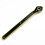 Car scissor jack with ratchet wrench handle 1 pc 8